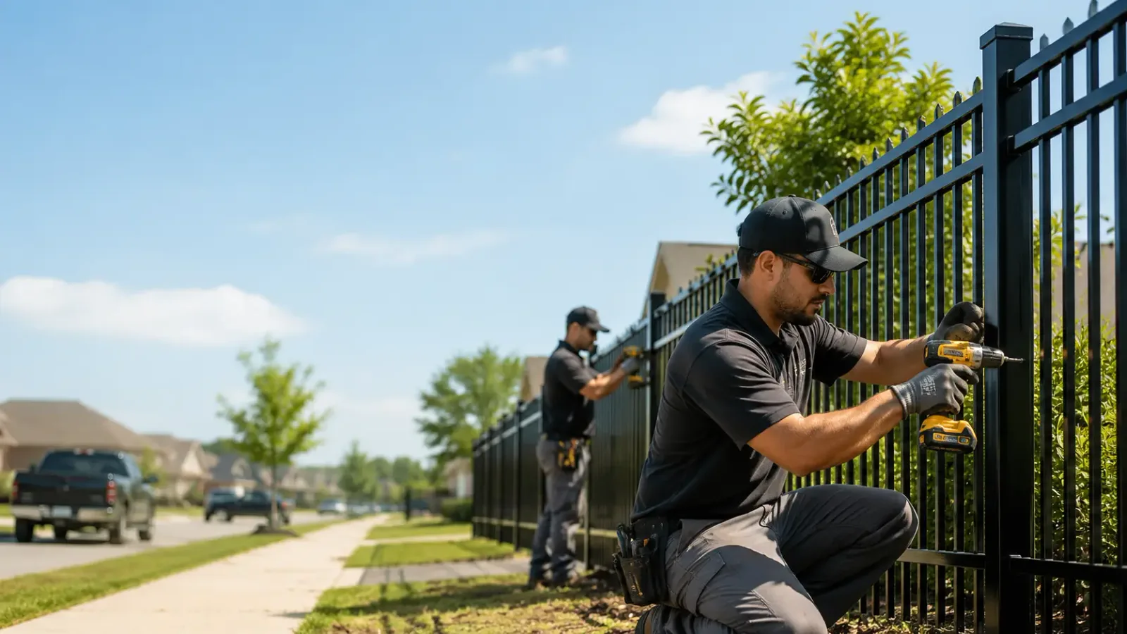 Metal Fence Installation in Springboro, OH